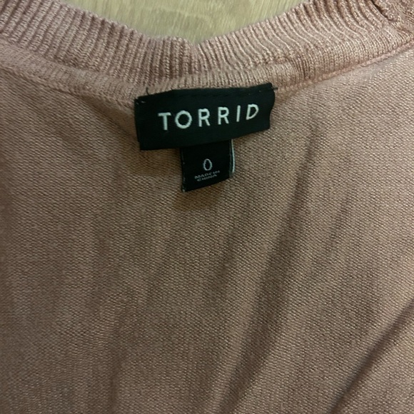 TORRID Dress Shawl/Shrug Pink Size 0 - Picture 2 of 3